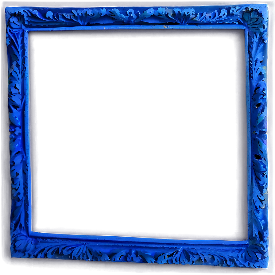 Download Matte Blue Frame Png 06262024 | Wallpapers.com