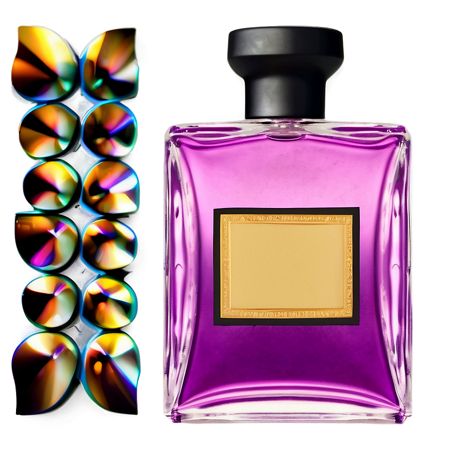 Matte Finished Perfume Bottle Png Iay28 PNG