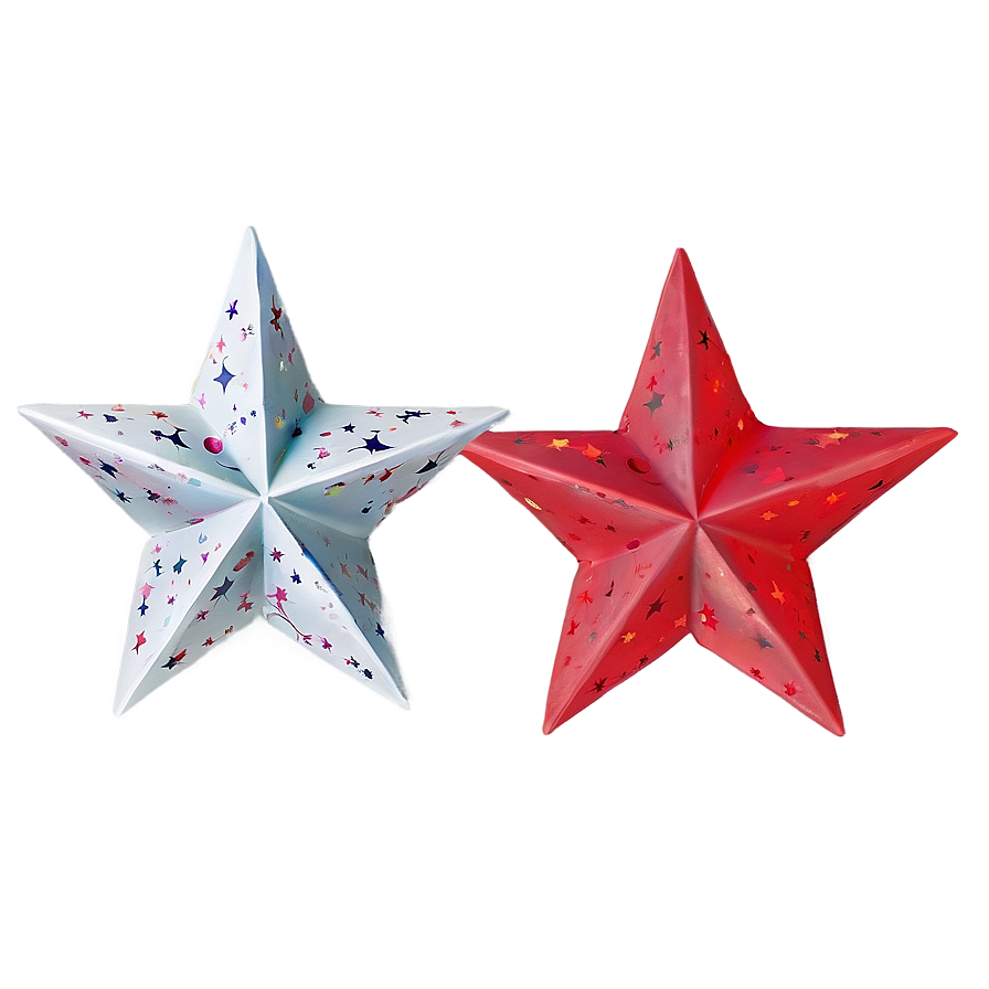 Matte Red Star Png 34 PNG