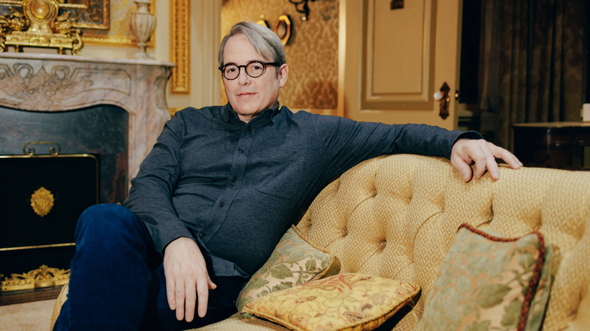 Matthew Broderick For Financial Times Feature Background
