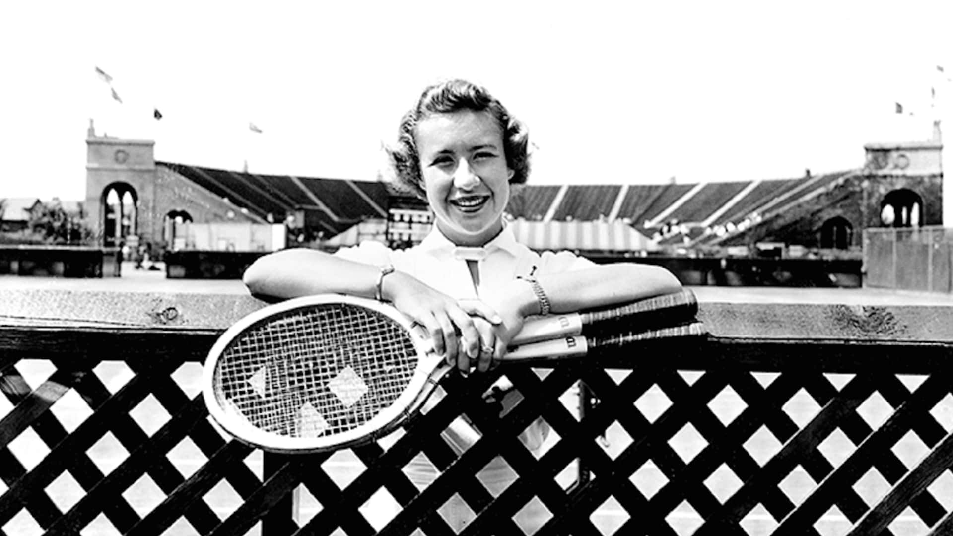 Leggendariaprodigio Del Tennis - Maureen Connolly Sfondo