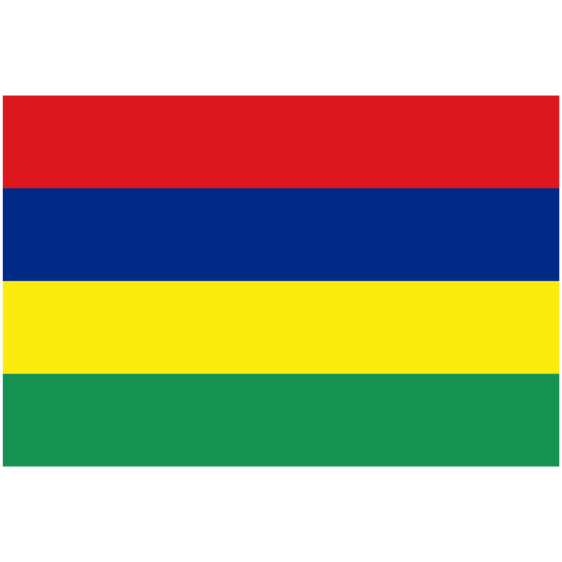 Mauritius Flag Graphic PNG