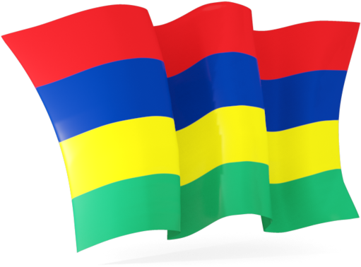 Mauritius Flag Waving PNG