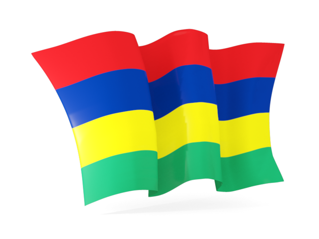 Mauritius Flag Waving PNG