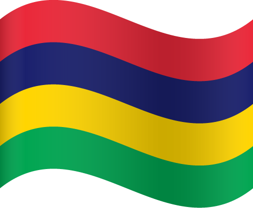 Mauritius Flag Waving PNG