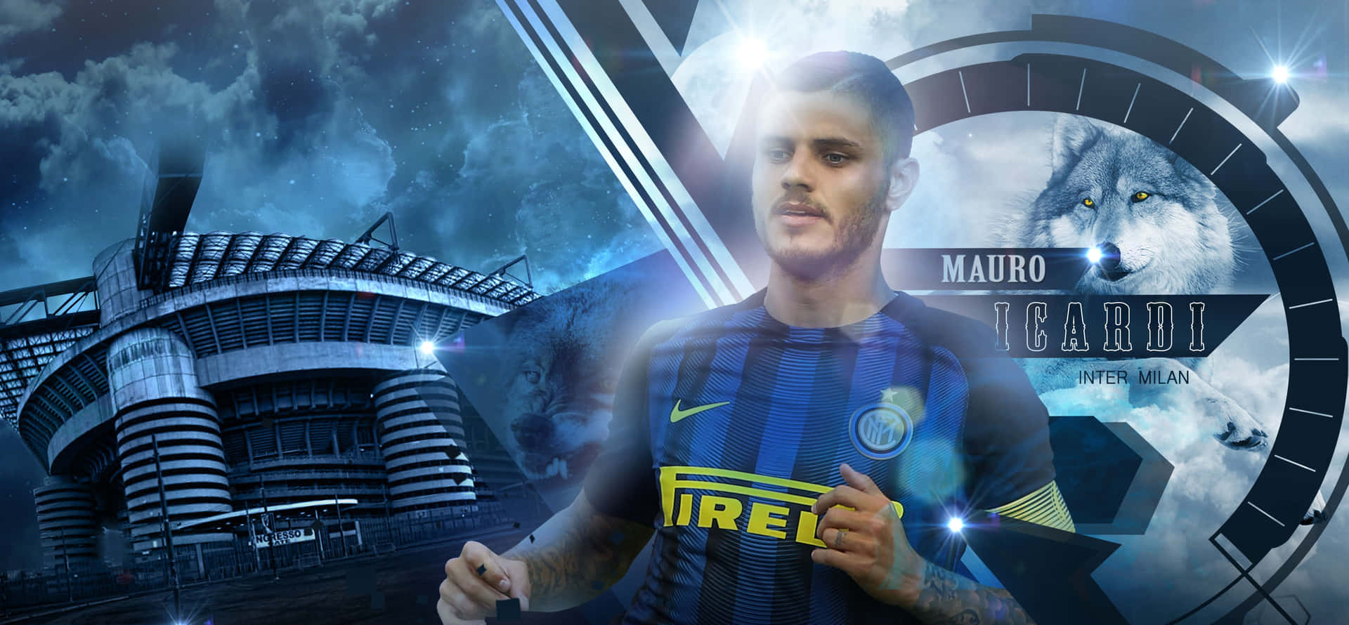 Mauro Icardi Inter Milan Football Striker Wallpaper