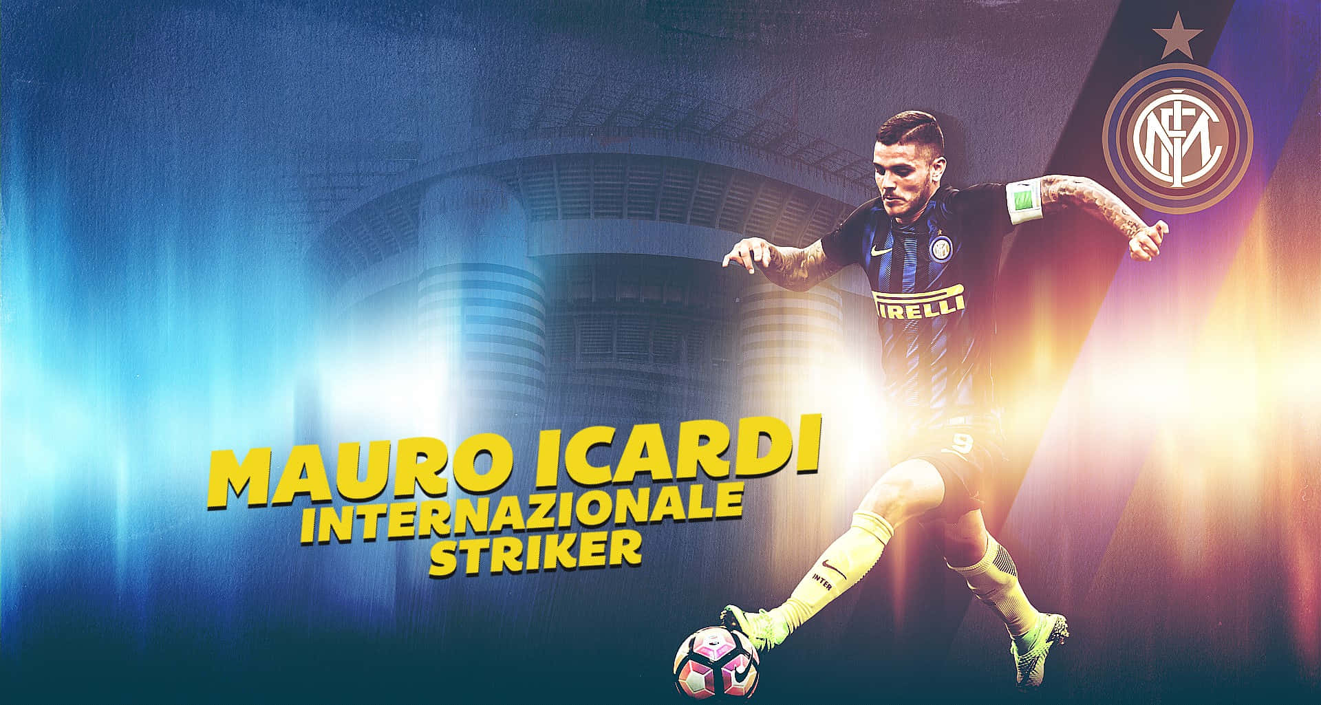 Mauro Icardi Inter Milan Striker Wallpaper