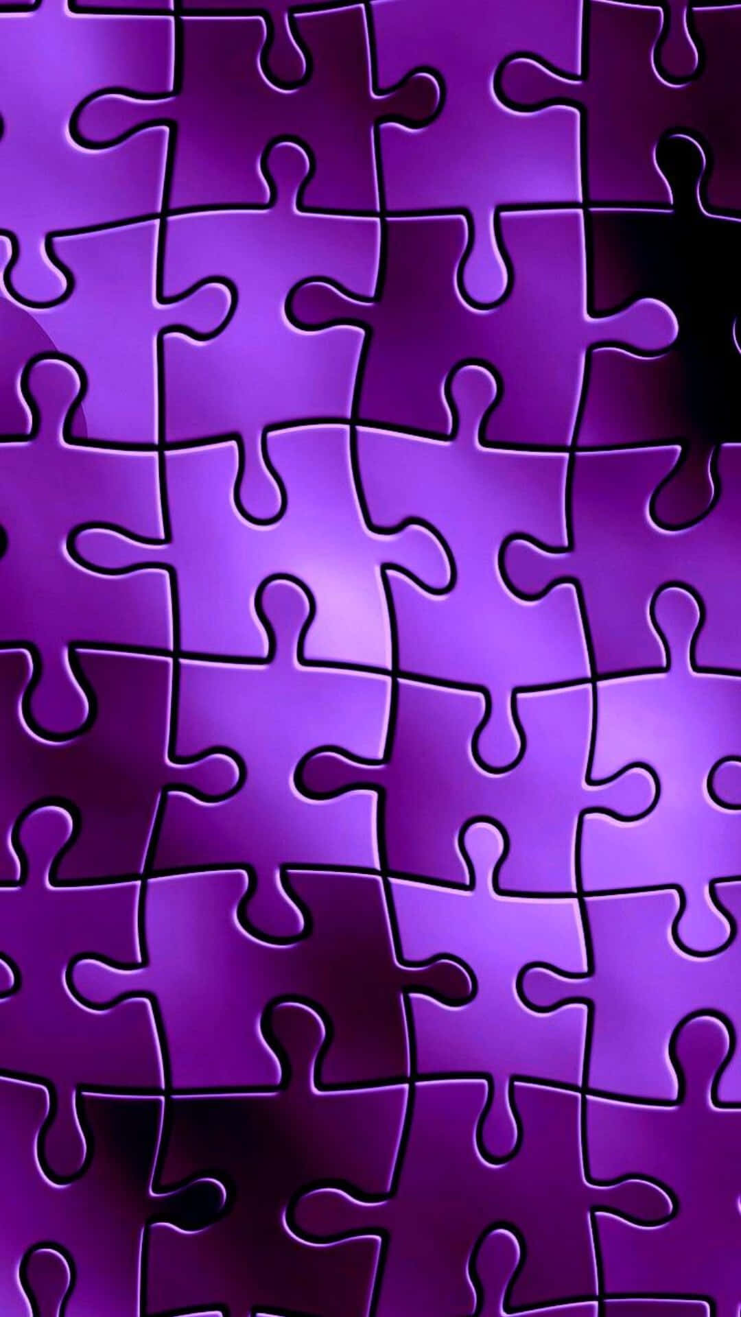 Mauve Puzzelpatroon Achtergrond