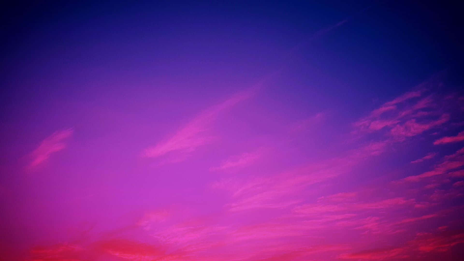 Mauve Sunset Sky Wallpaper