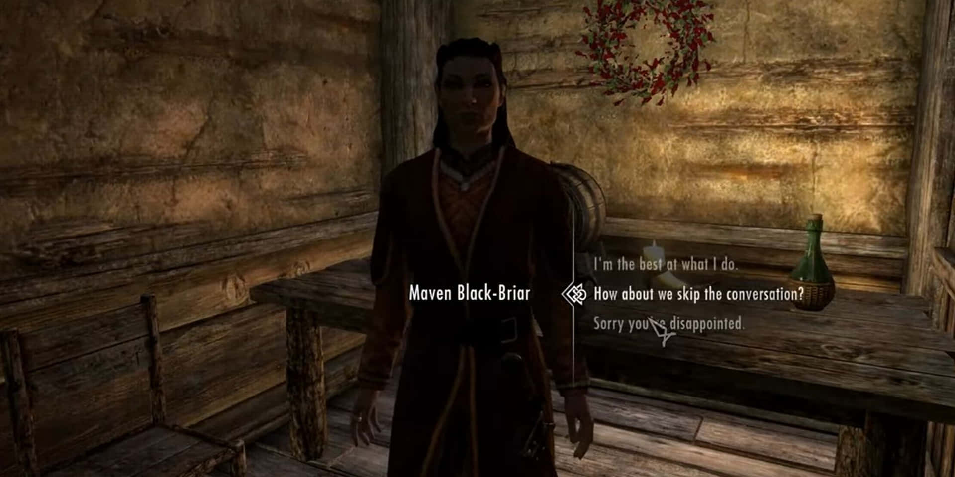 Maven Black-Briar in Riften, Elder Scrolls V: Skyrim Wallpaper