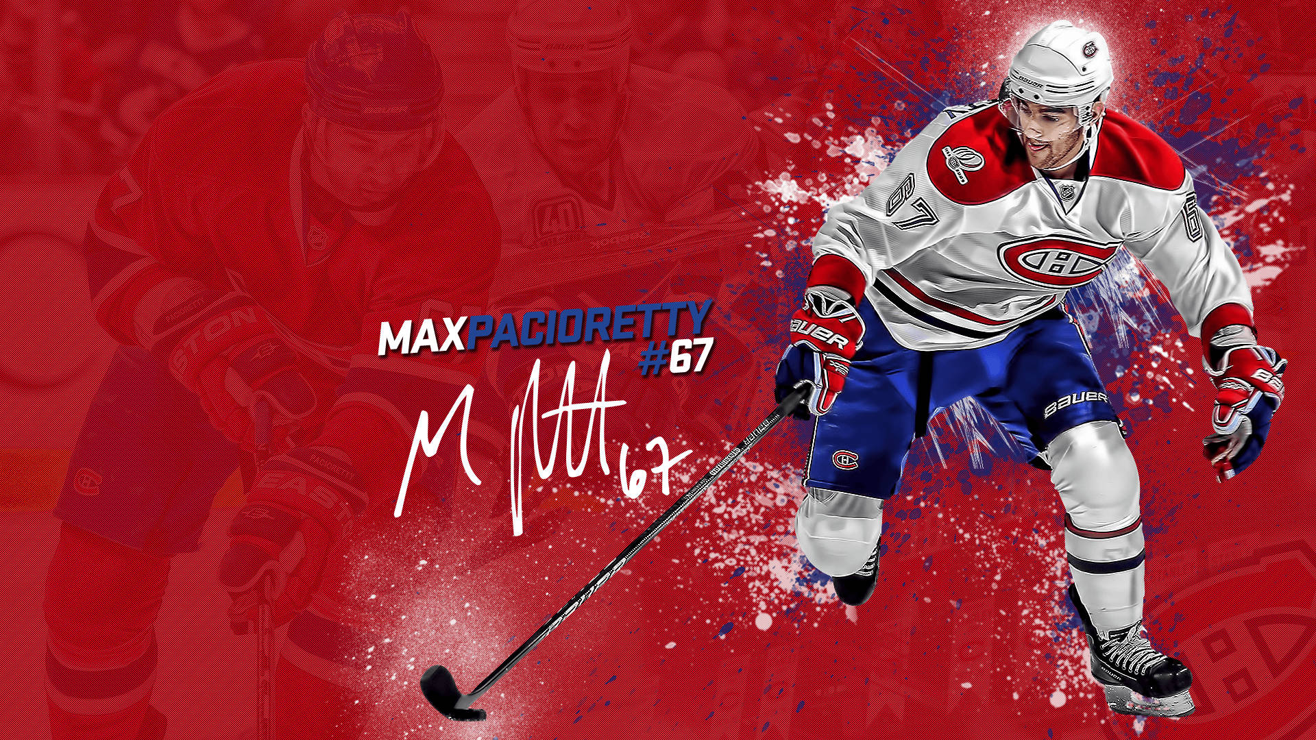 Max Pacioretty Montreal Canadiens Fanart Wallpaper