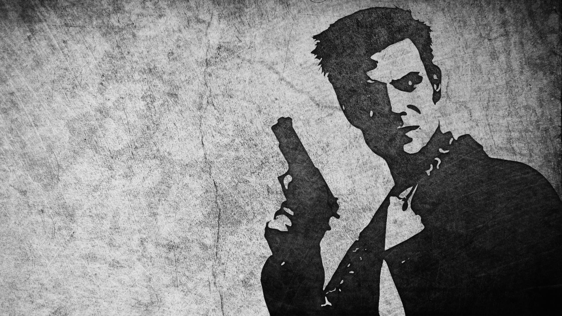 Max Payne Retro Art Wallpaper