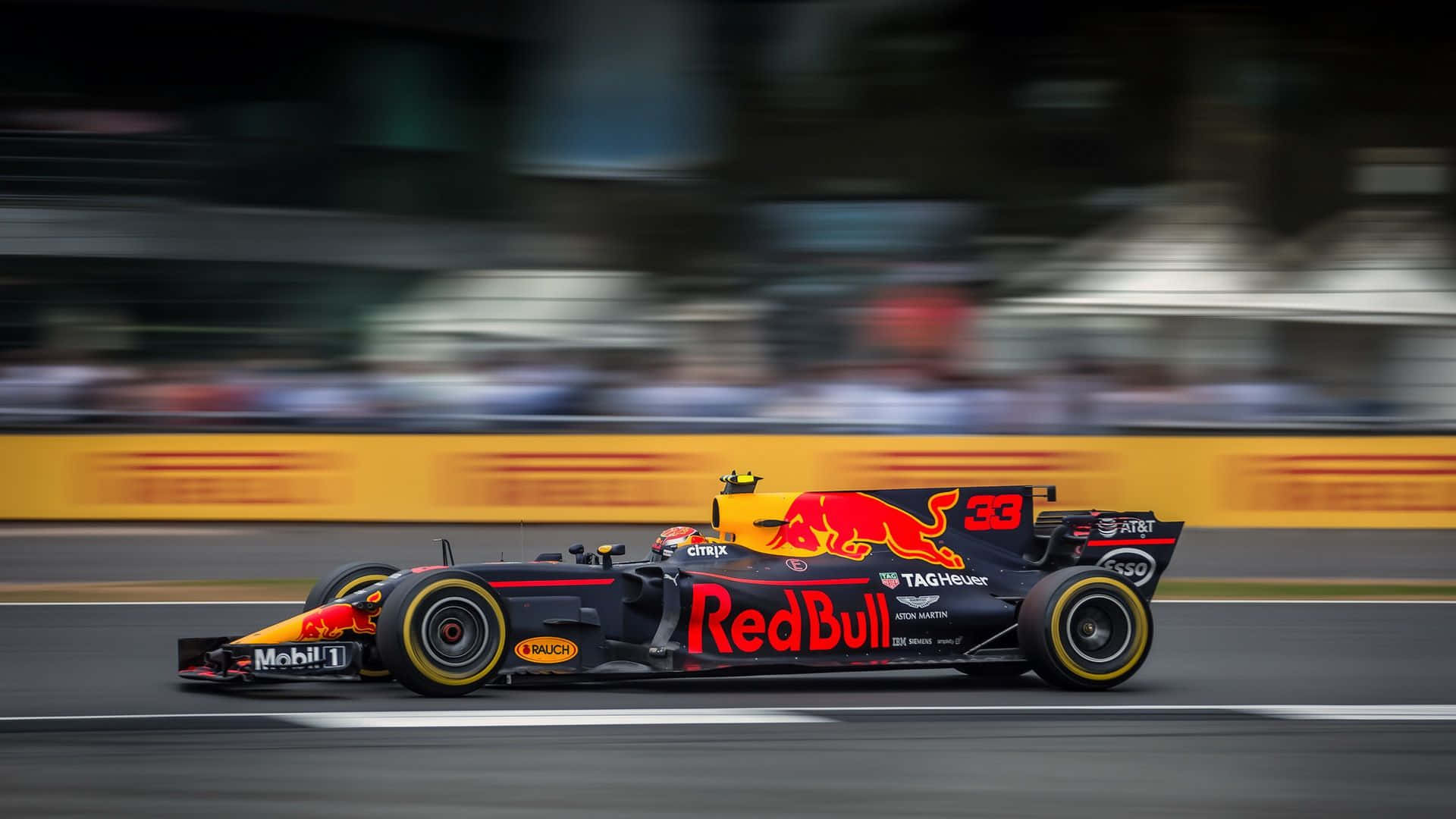 Max Verstappen in action on the race track