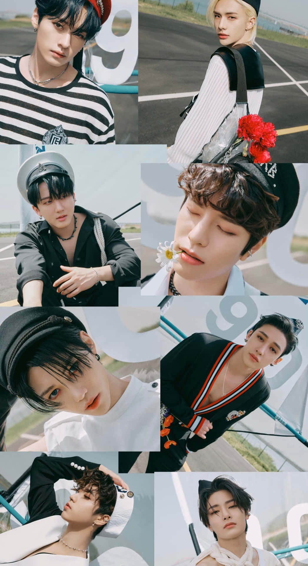 Maxident Kpop Group Photoshoot Wallpaper