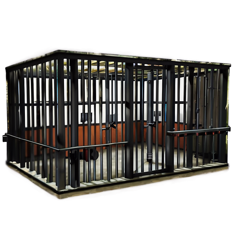 Maximum Security Prison Cell Png 06202024 PNG