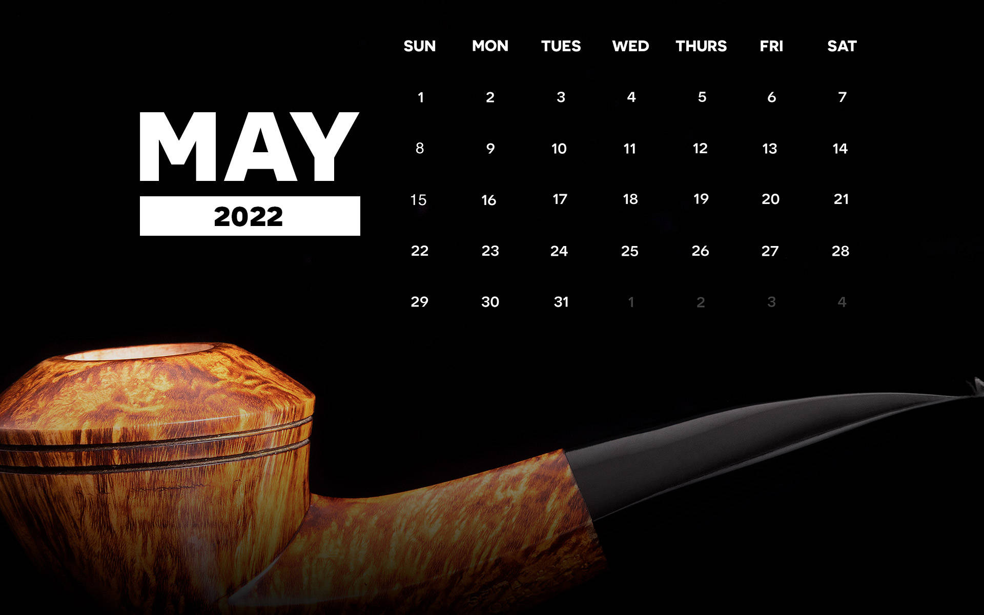 Get Ready for May with this 2022 Calendar Wallpaper