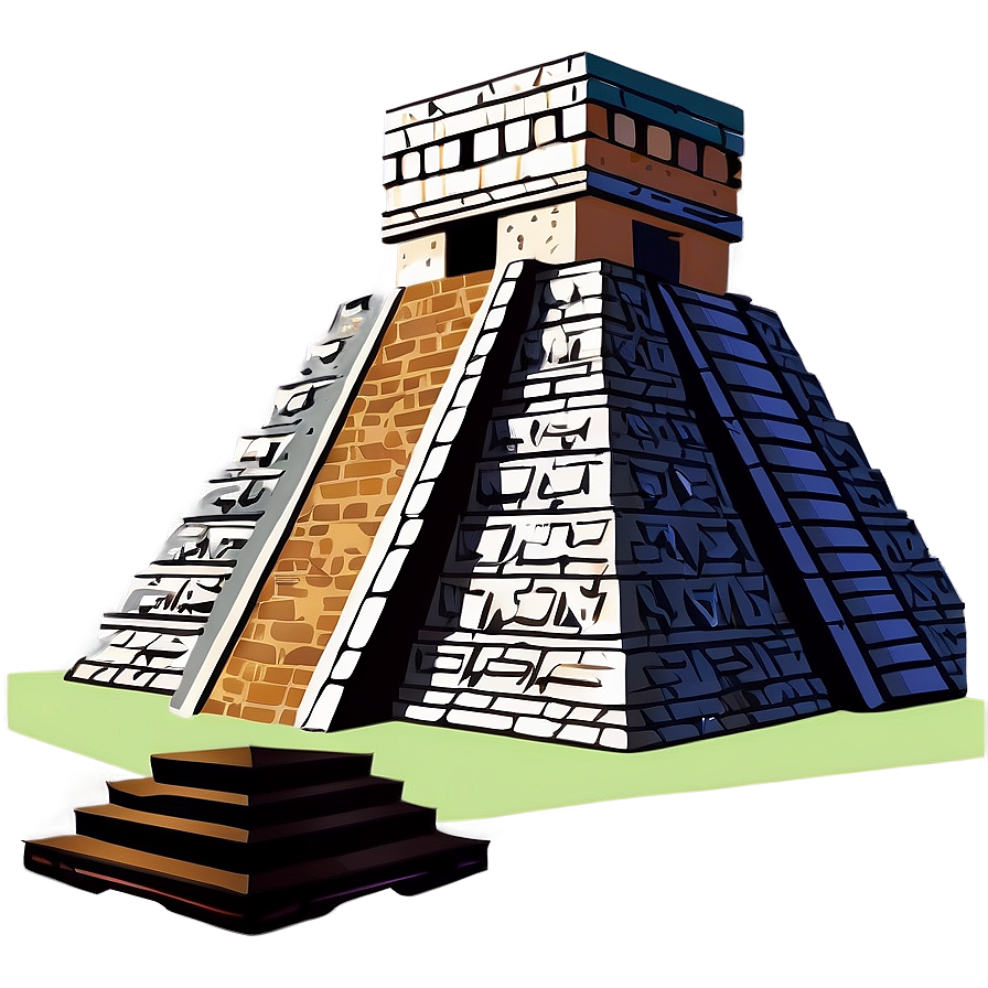 Mayan Chichen Itza Structure Png Cgg27 PNG