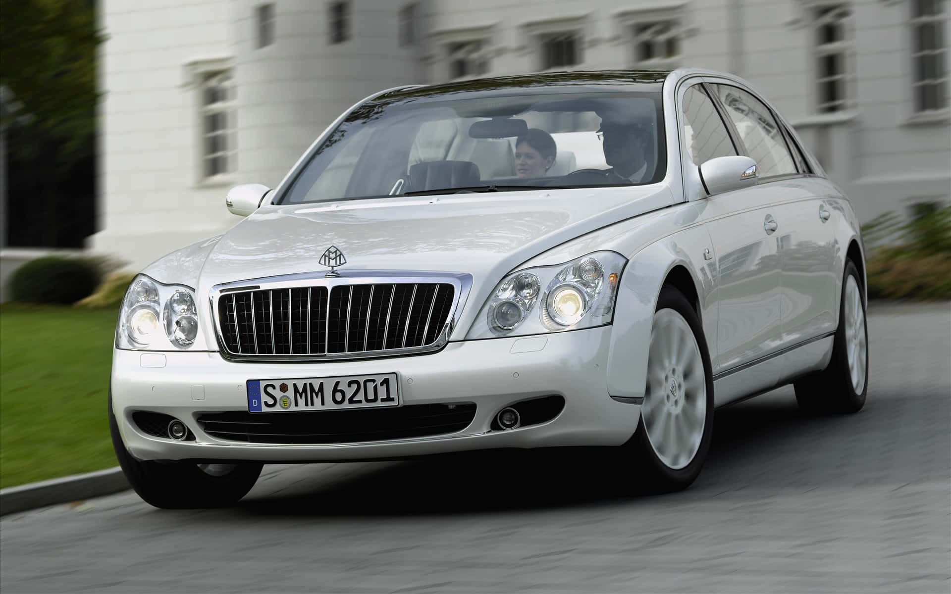 Maybach Landaulet En Mouvement Fond d'écran