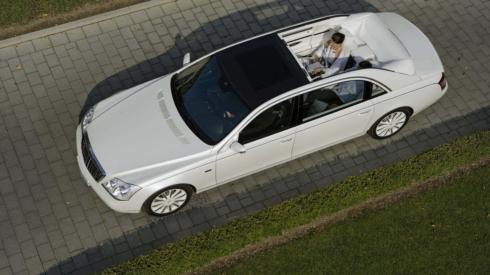 Vue De Dessus Du Maybach Landaulet Fond d'écran