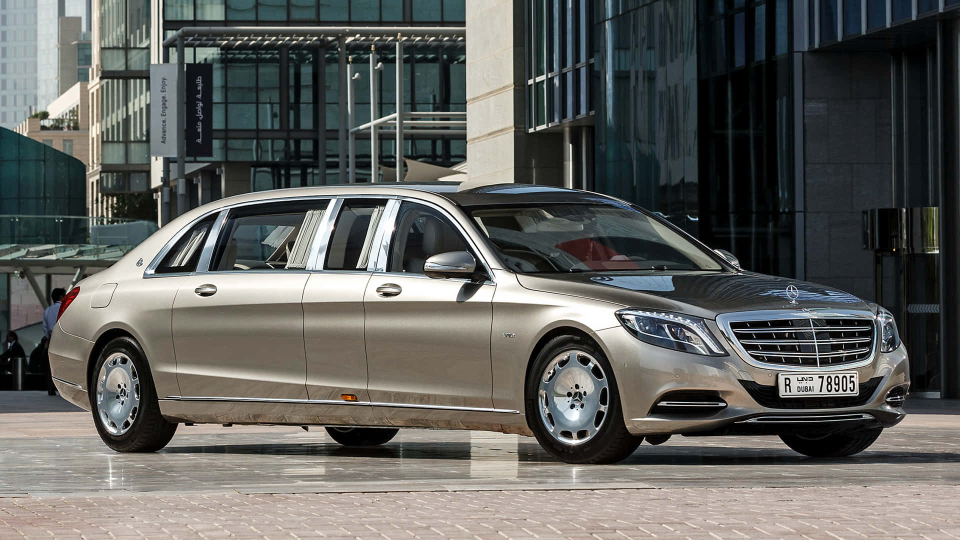 Maybach S600 Luxe Sedan Achtergrond