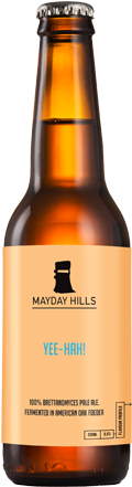 Mayday Hills Yee Hah Beer Bottle PNG