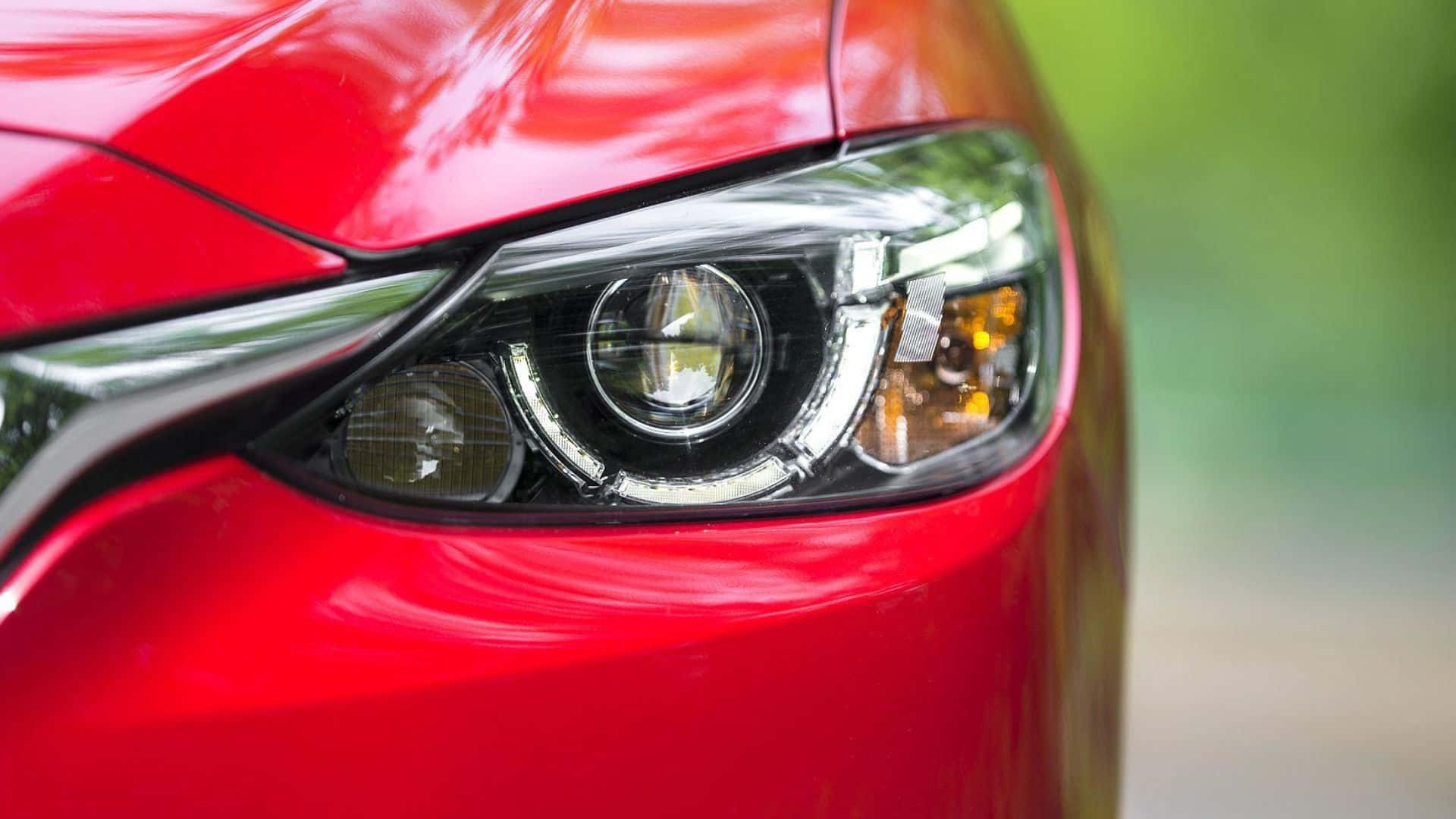 Captivating Mazda 6 in Action Wallpaper