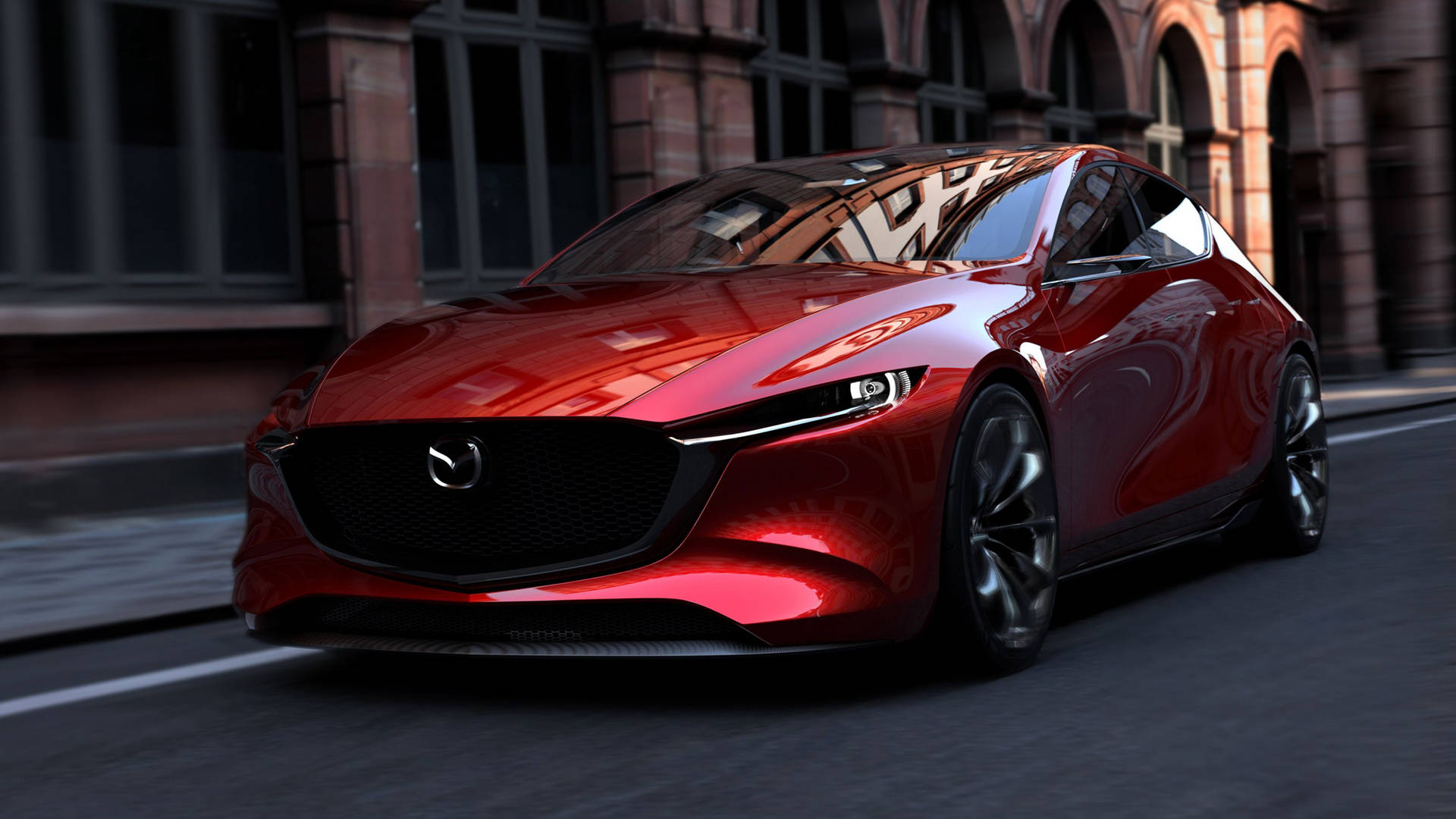 Mazda Kai Concept Sedan Wallpaper