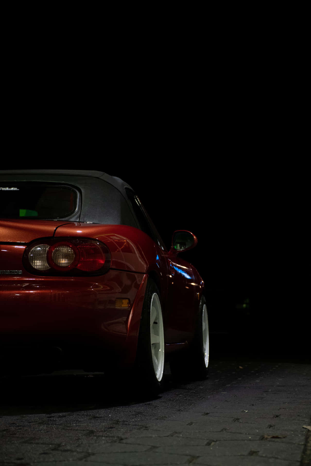 2004 Mazda MX 5 Miata Red Sports Car Wallpaper