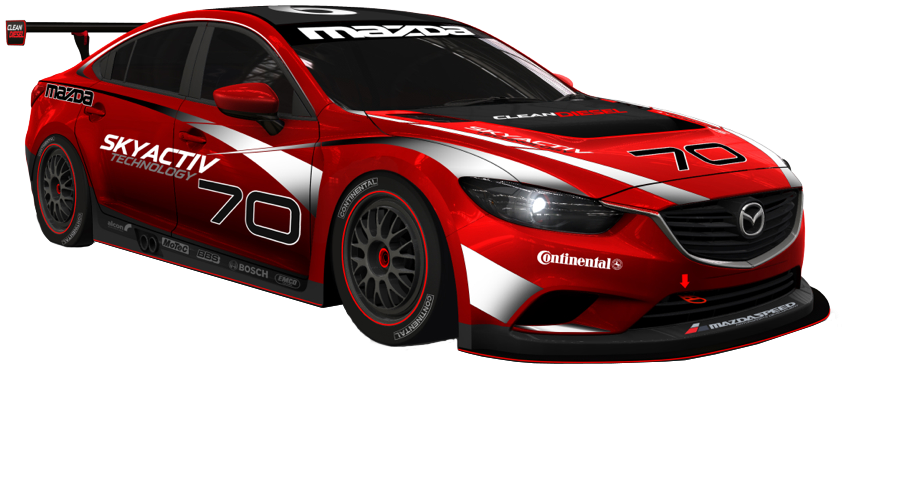 Mazda Racecar S K Y A C T I V Technology PNG