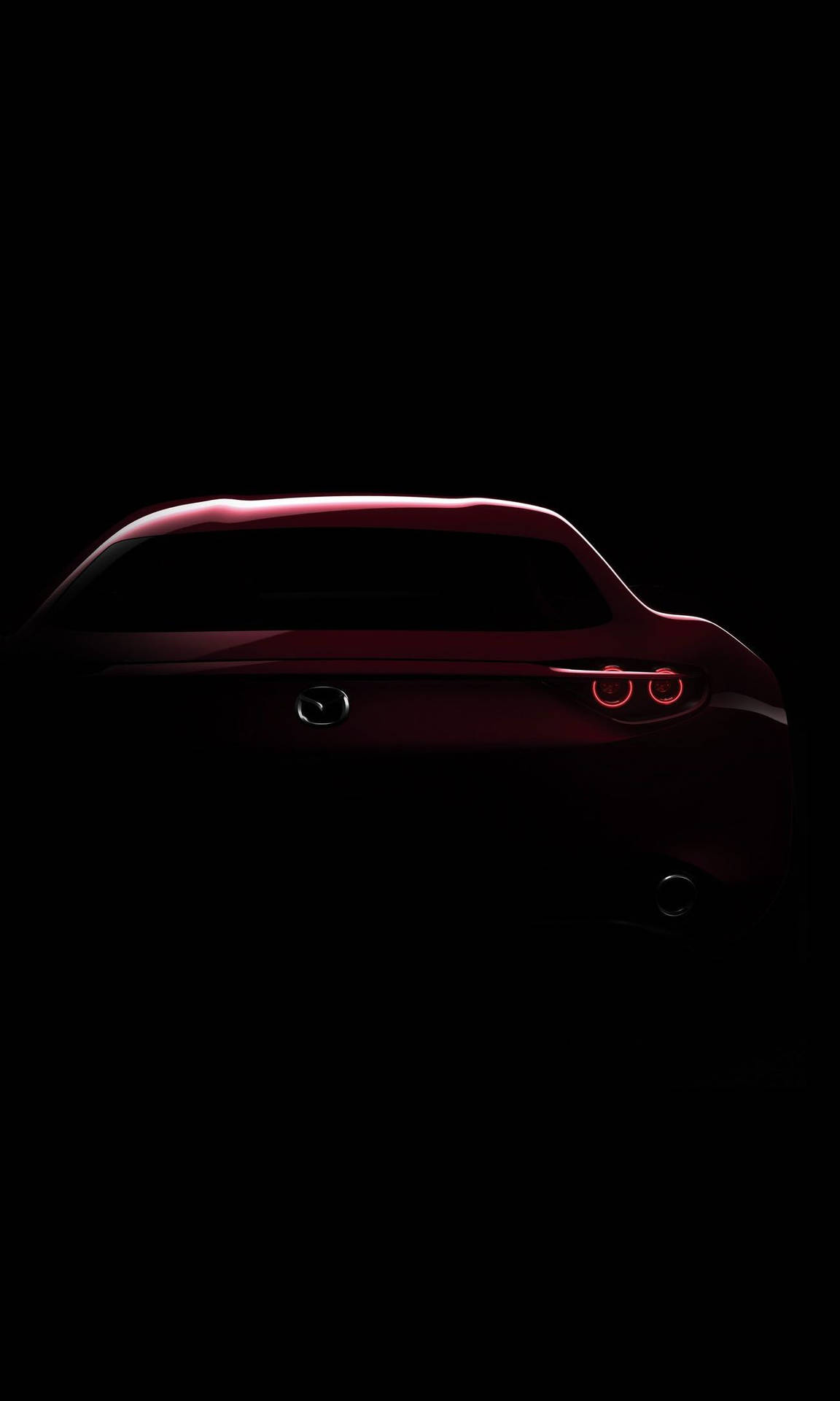 Mazda Rx-vision In Dark