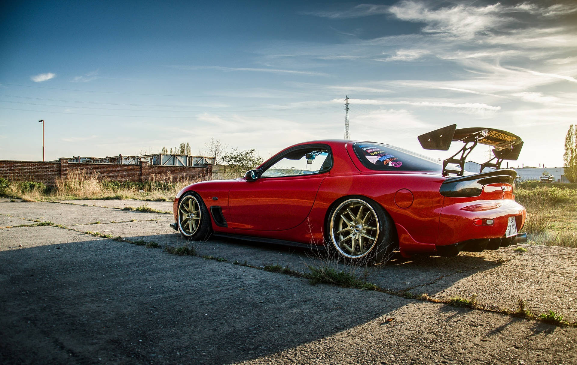Mazda Rx7 Car Parked