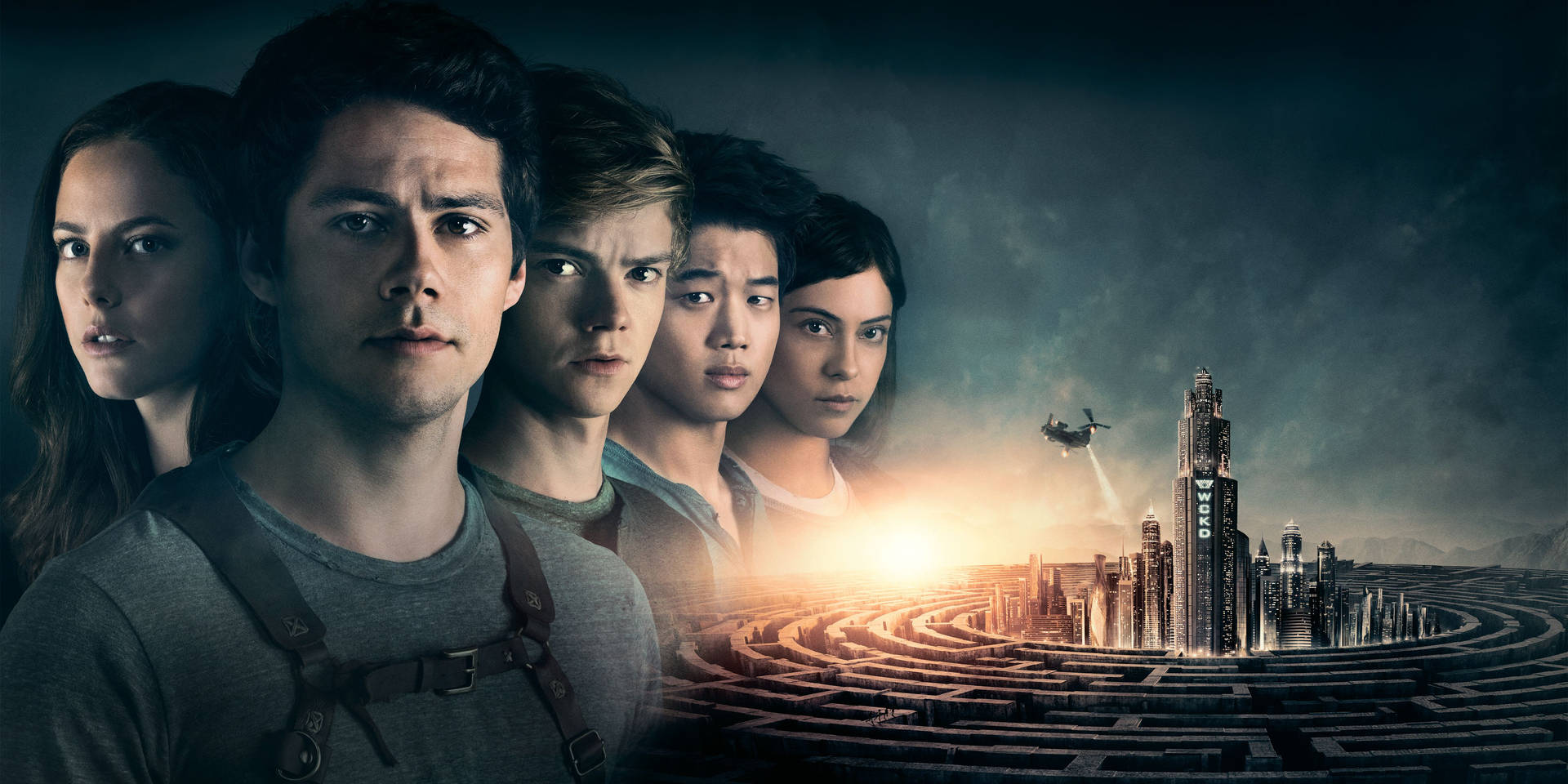 Maze Runner Characters And Wckd Wallpaper