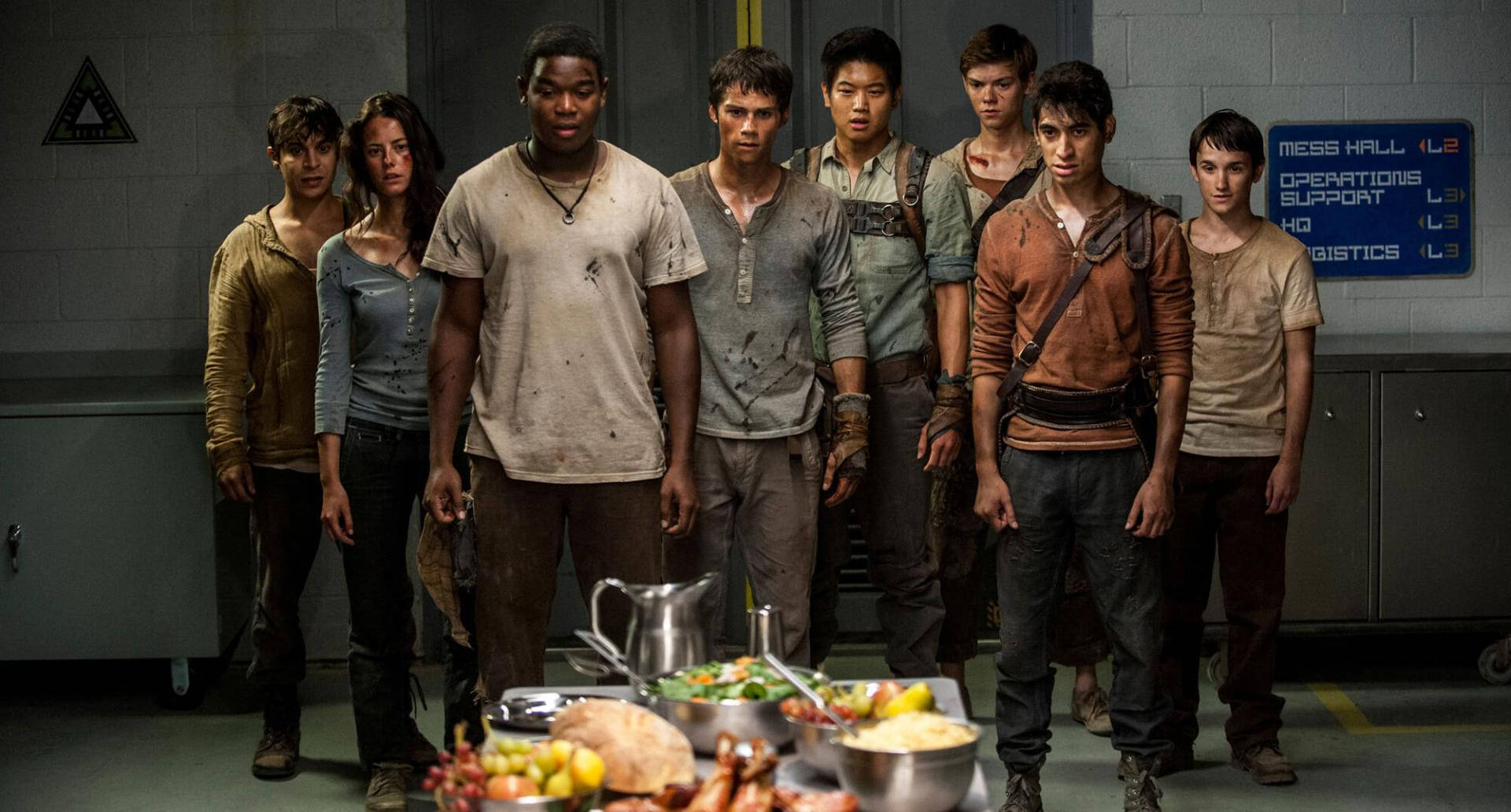 Maze Runner Hungry Gladers Wallpaper