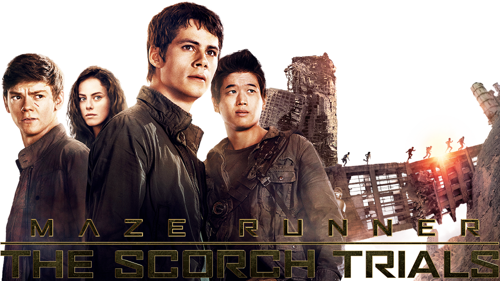 Maze Runner The Scorch Trials Movie Promo PNG