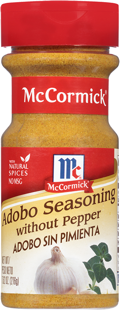 Mc Cormick Adobo Seasoning Without Pepper PNG