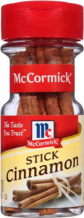 Mc Cormick Cinnamon Sticks Bottle PNG