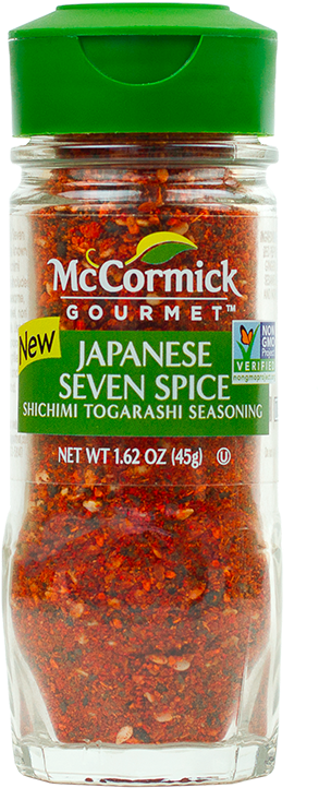 Mc Cormick Gourmet Japanese Seven Spice Shichimi Togarashi PNG