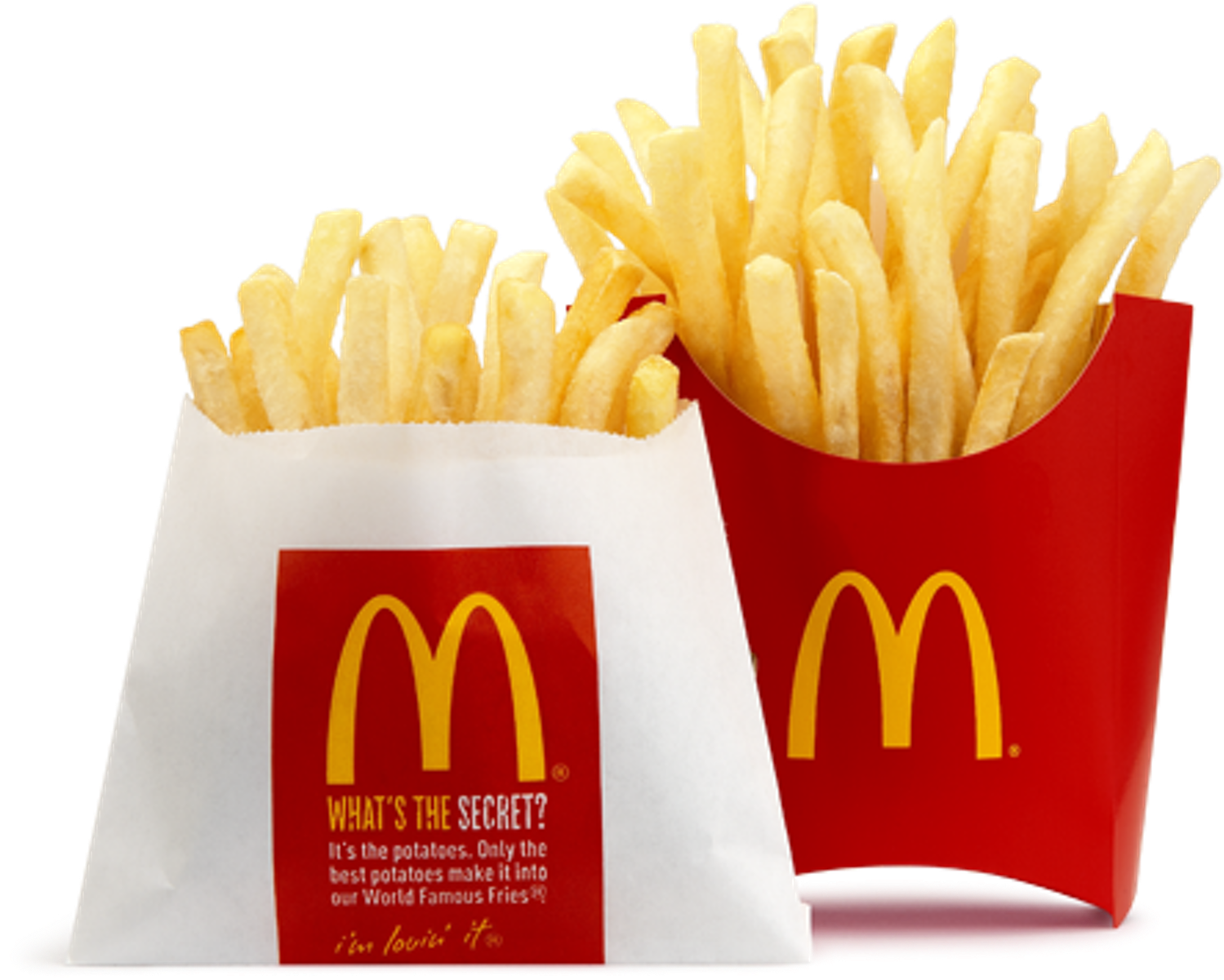 Mc Donalds Famous Fries PNG