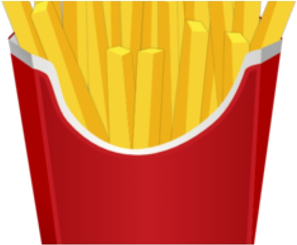 Mc Donalds French Fries Cartoon PNG