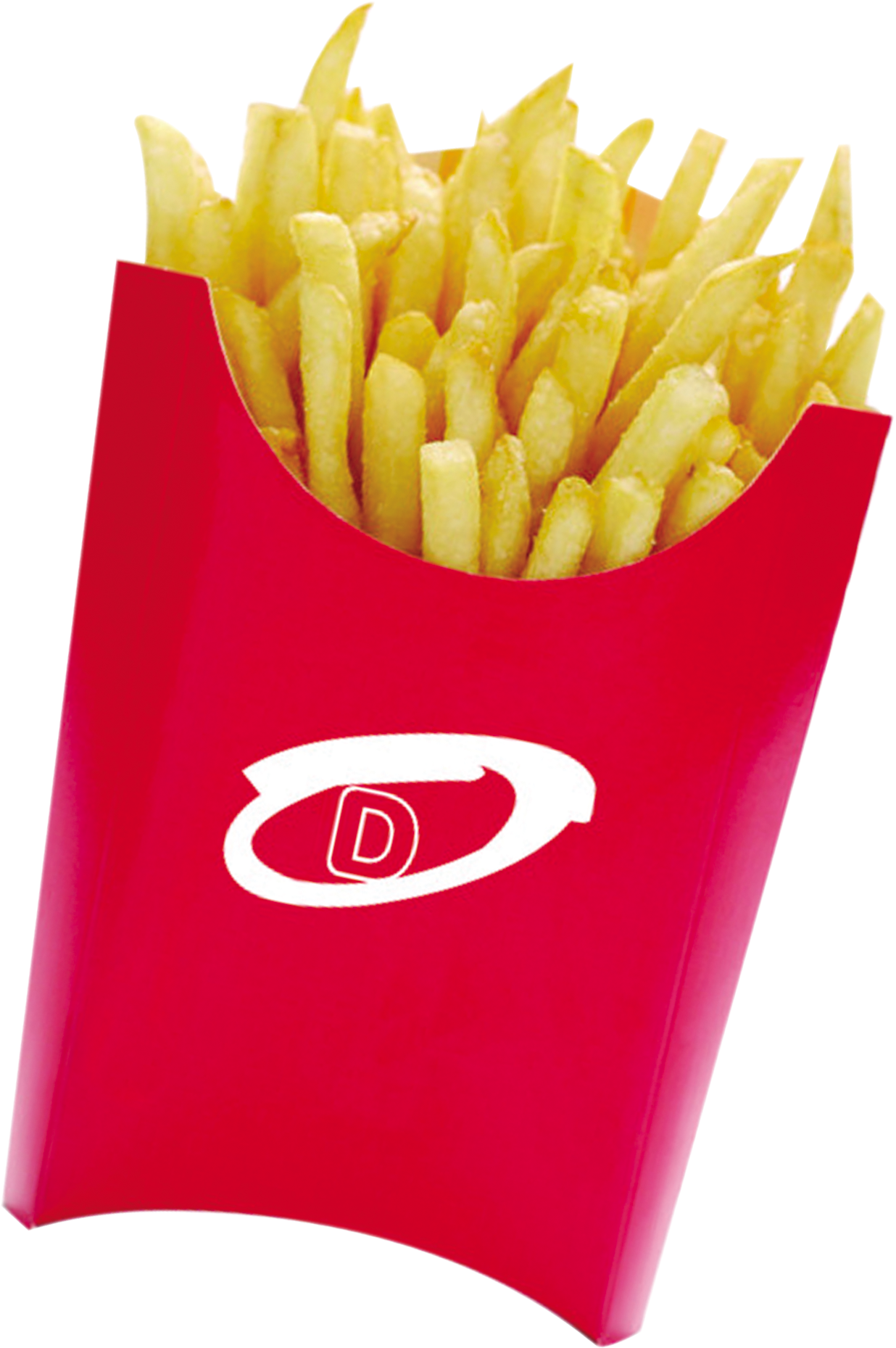Mc Donalds Fries Red Container PNG