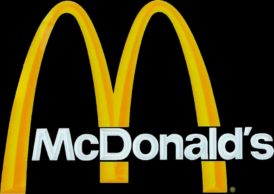 Mc Donalds Iconic Golden Arches Logo PNG