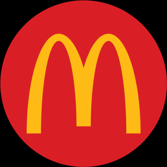 Mc Donalds Iconic Golden Arches Logo PNG