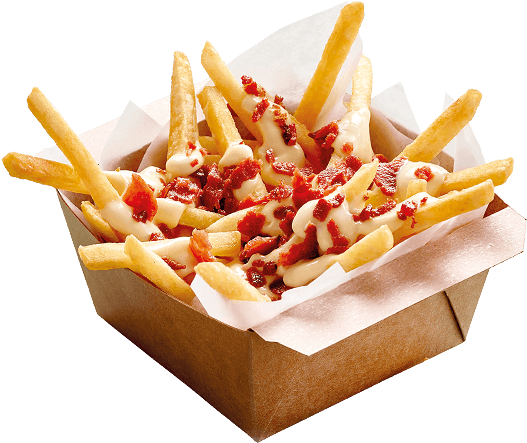 Mc Donalds Loaded Frieswith Toppings PNG