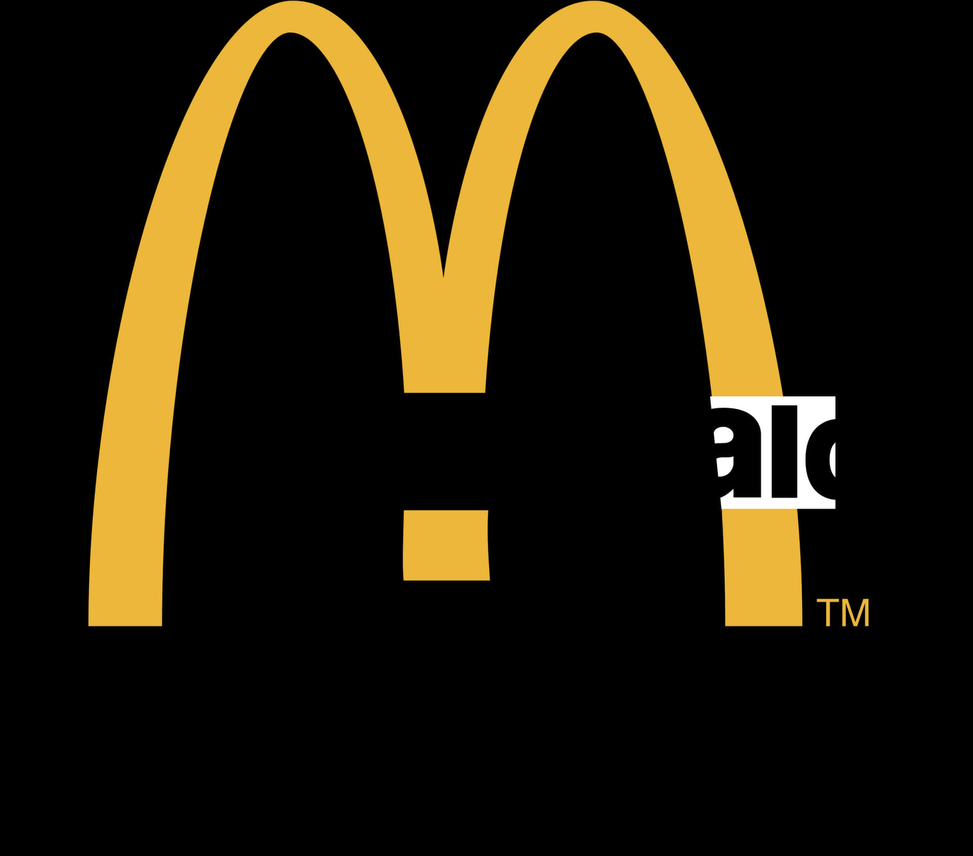 Mc Donalds Logo Partial View PNG