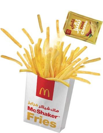 Mc Donalds Mc Shaker Fries Promotion PNG