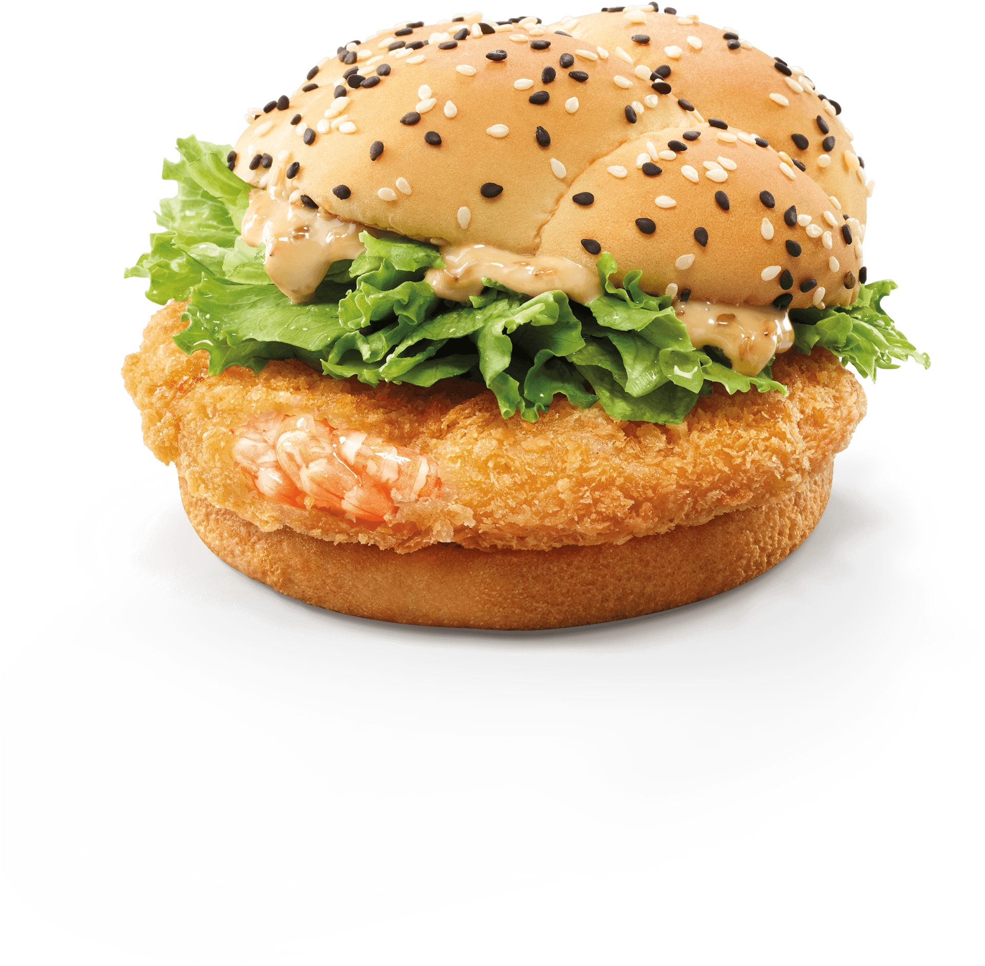 Mc Donalds Shrimp Burger PNG