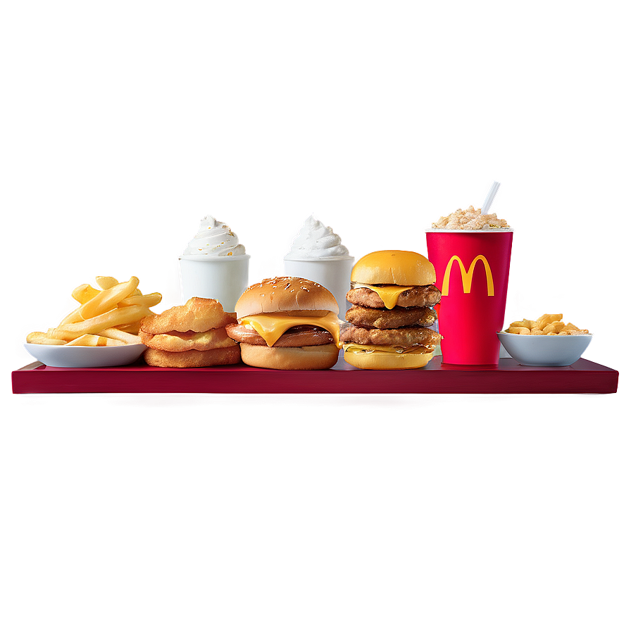 Mcdonald's Breakfast Menu Items Png Vqg14 PNG