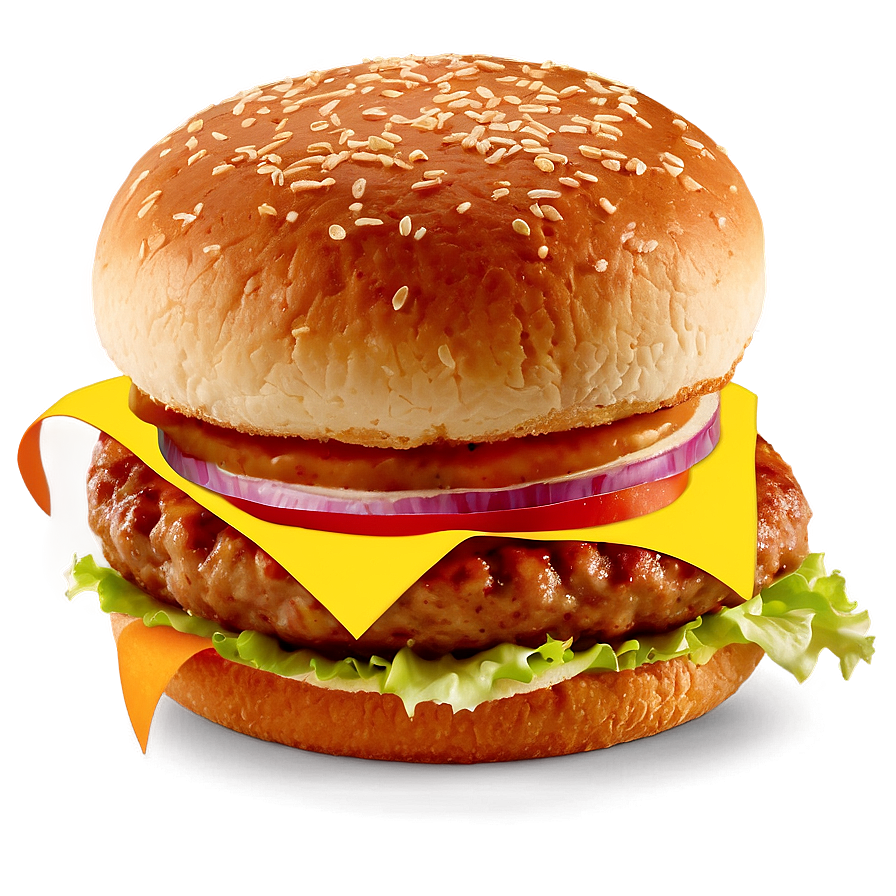 Download Mcdonald's Classic Cheeseburger Png 11 | Wallpapers.com