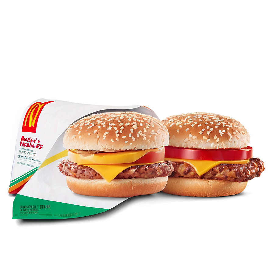 Mcdonald's Quarter Pounder Png 05212024 PNG