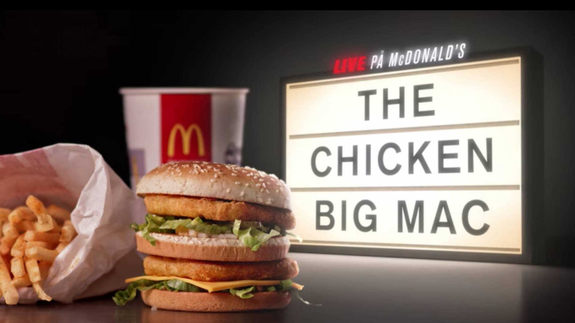 Mcdonald's The Chicken Big Mac Wallpaper